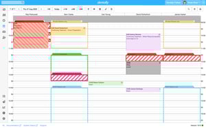 Dentally Screenshot - Appointment book - full screen