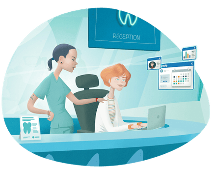 Receptionist in Dental Practice
