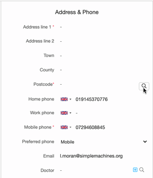 postcode lookup