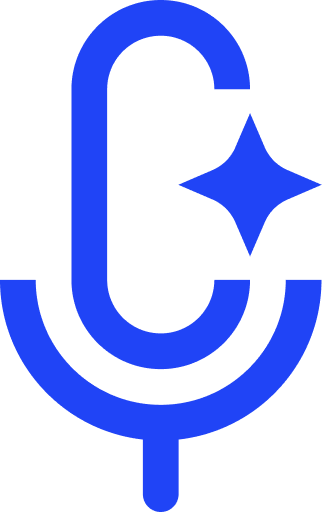 Microphone with star icon