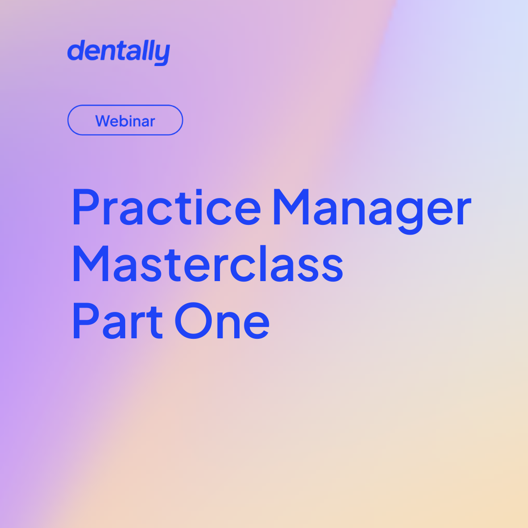 Practice Manager masterclass: part one